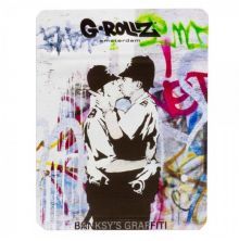 1x G-Rollz Alugrip, BANKSY Cop on Cop, 65 x 85mm