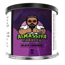 Al Massiva Shisha Tabak - Black Lebanese 200g