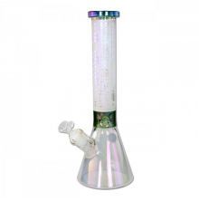 Blaze Sphinx Beaker Bong Ice Rainbow Grün, 36cm