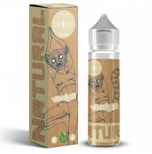 E-Liquid Natural - Vanille, CURIEUX 50ml ''Shortfill''