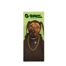 G-Rollz Filter Tips green Dog Rap, 50 Blatt, 25x60mm