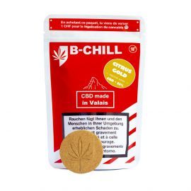 B-Chill CBD, Citrus Gold Hashish, 5g