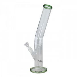 Black Leaf Bong gebogen grün, 41cm