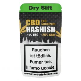 STAR-BUDS Dry Sift Hash Roter Libanese, 5g