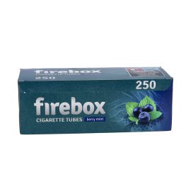 Firebox Berry Mint Zigaretten Filterhülsen 250 Stk.