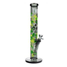 Black Leaf Bong Glas THC , 40cm