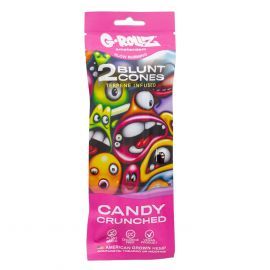 G-Rollz Prerolled Cones Terpene Infusion, Candy Crunched, 2 Stk