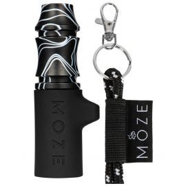 Moze Mehrweg Hygienemundstück - Wild Line Schwarz