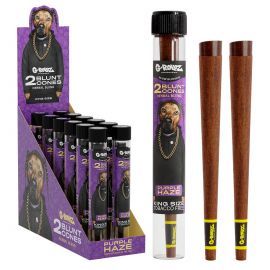 G-Rollz Prerolled Terpenten Infusion Kräuter Blunt, Purple Haze