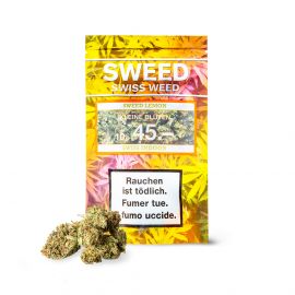 SWEED Lemon CBD Blüten 10g (kleine Blüten)