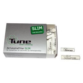 Tune/ Actitube - Aktivkohlefilter Slim 7mm - 50 Stk.