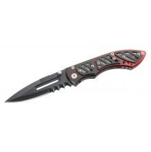 Herbertz Einhandmesser schwarz/rot