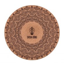 Shishauntersetzer aus Kork - Shisha König