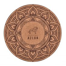 Shishauntersetzer aus Kork - AZLAN