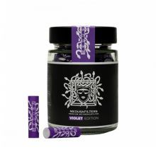 Medusa Violet - Aktivkohlefilter, Glas - 100Stk.