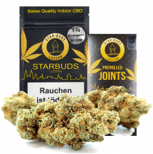 STAR-BUDS Indoor CBD Blüten, Orangello, 10g (kleine Blüten)