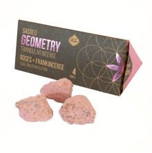 Sagrada Madre Räucherkegel Geometria Rose