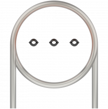 Volcano Hybrid Schlauch Set (3x1m)