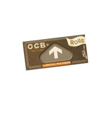 OCB Slim Virgin Rolls Unbleached