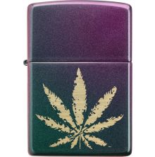Zippo Feuerzeug "Iridescent Cannabis"