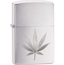 Zippo Feuerzeug "Silver Leaf"